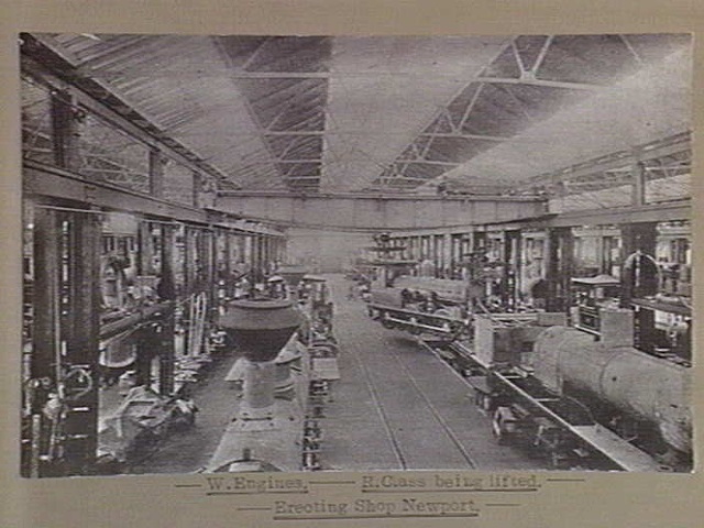Newport Erecting Shop 1899