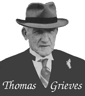 The original photograph hangs in the Yarraville Trugo club rooms today. "The Late Thomas H. Grieves, Founder of True Go 1936"