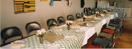 Footscray Trugo Club, Table ready for lunch