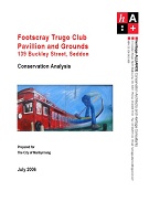 'Footscray Trugo Club Pavilion and Grounds: Conservation Analysis' prepared for 'The City of Maribyrnong' by 'heritage ALLIANCE'. (2MB pdf download) <a href="http://www.trugo.org.au/documents/FTC_Conservation_Analysis.pdf">http://www.trugo.org.au/documents/FTC_Conservation_Analysis.pdf</a>