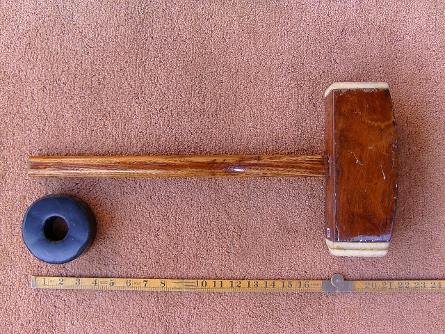 Mallet - side view